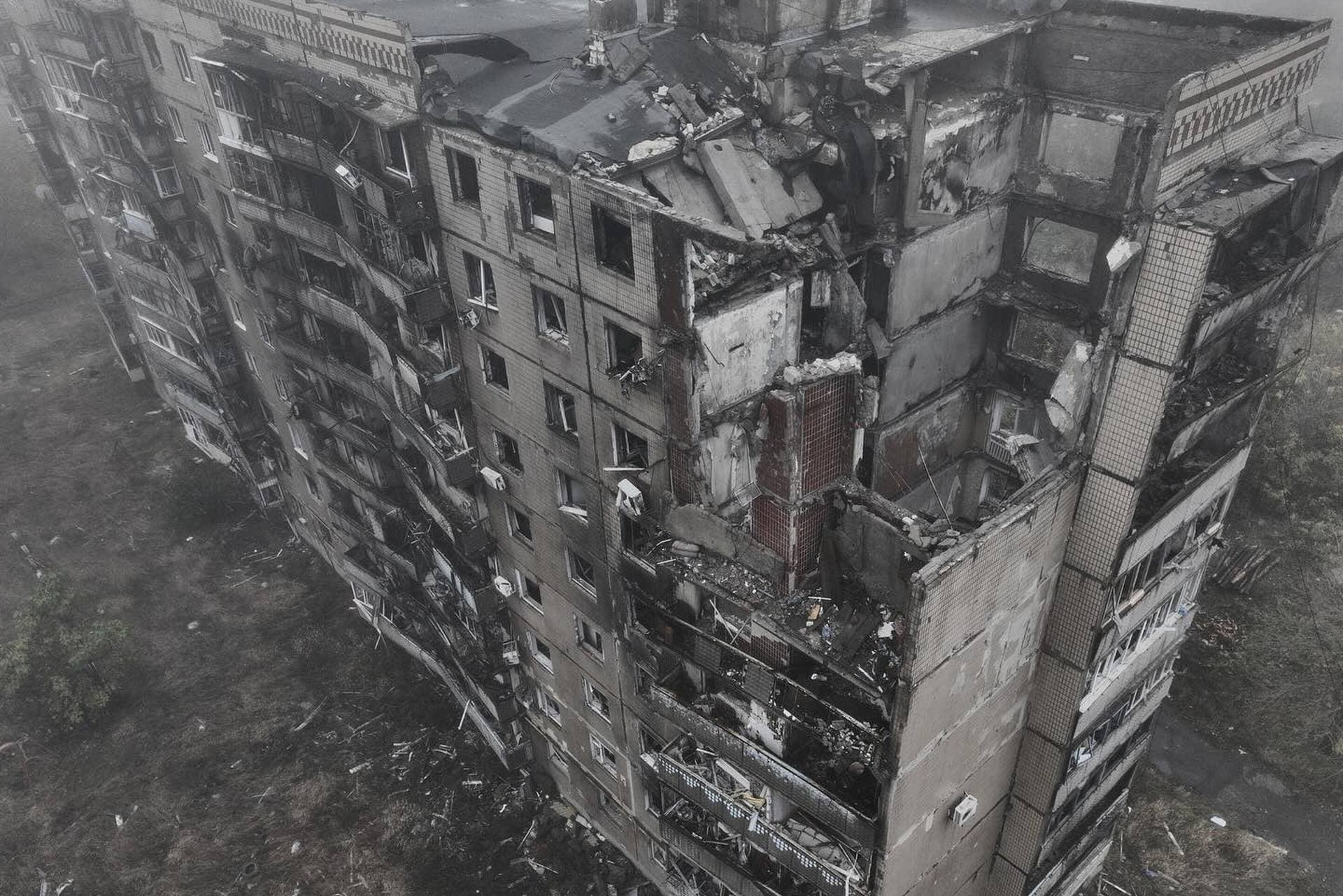 Avdiivka is being razed to the ground