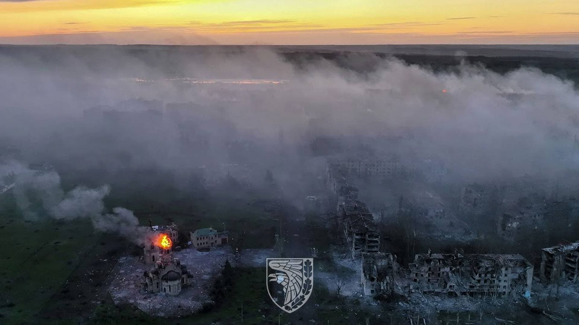 Bakhmut destroyed by russian invaders