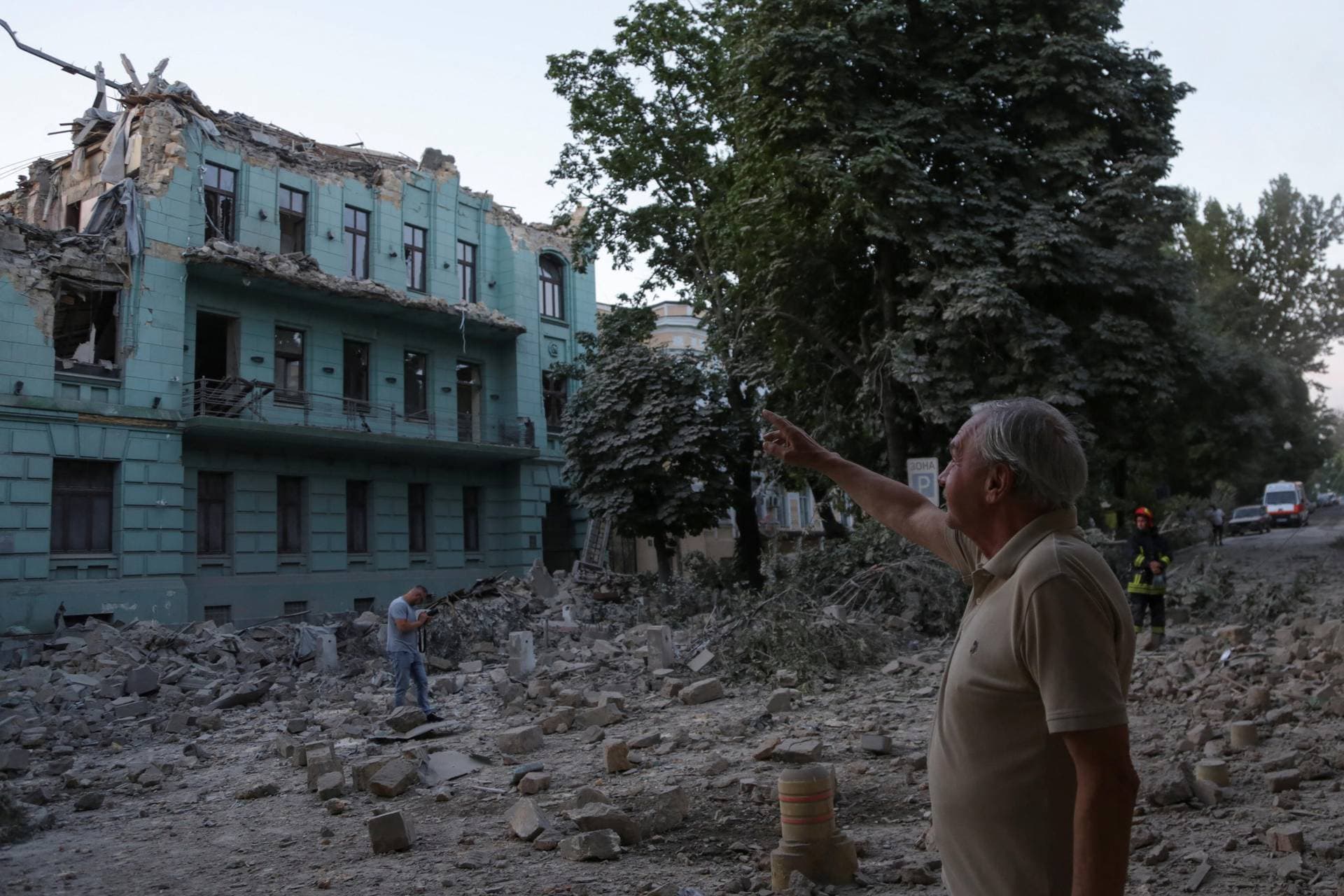 Odesa has been targeted several times this week