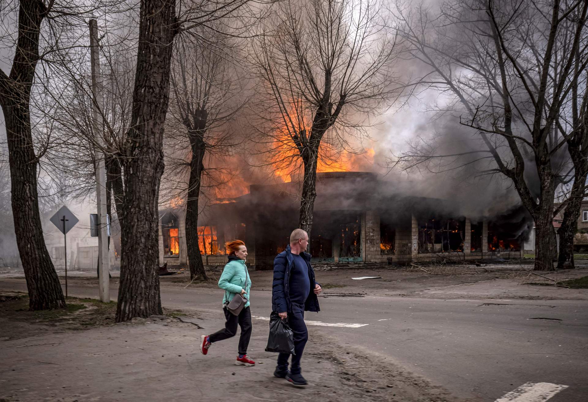 Severodonetsk after shelling