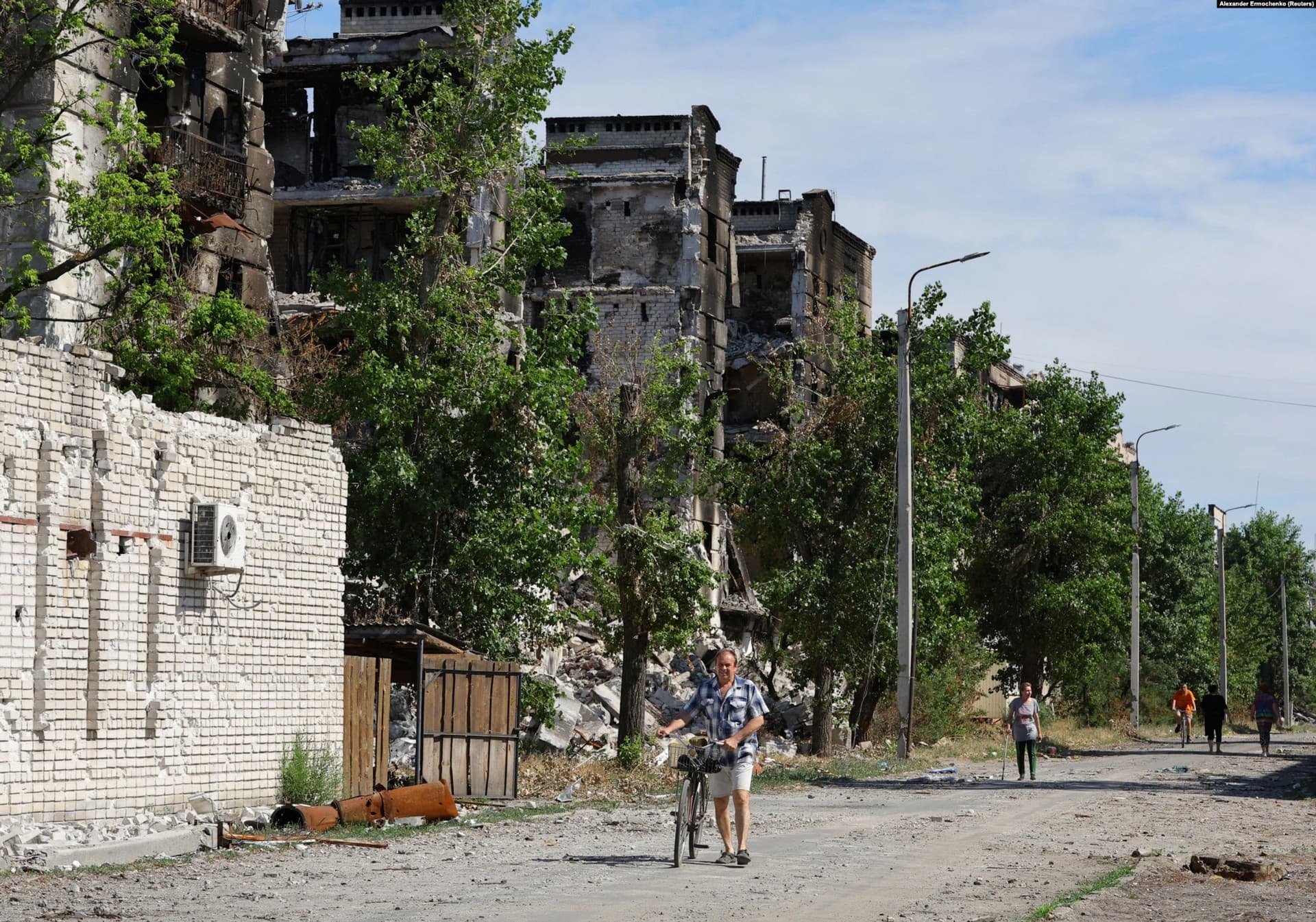 Shattered City Of Syevyerodonetsk